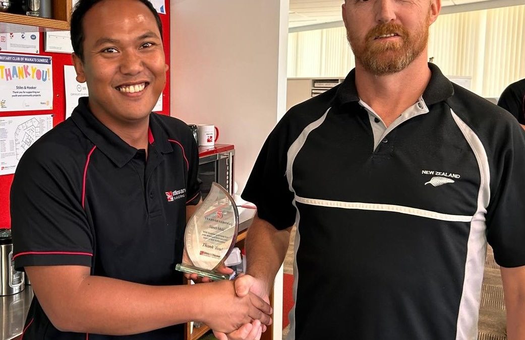 Congratulations Sarath Mok on 5 years of service
